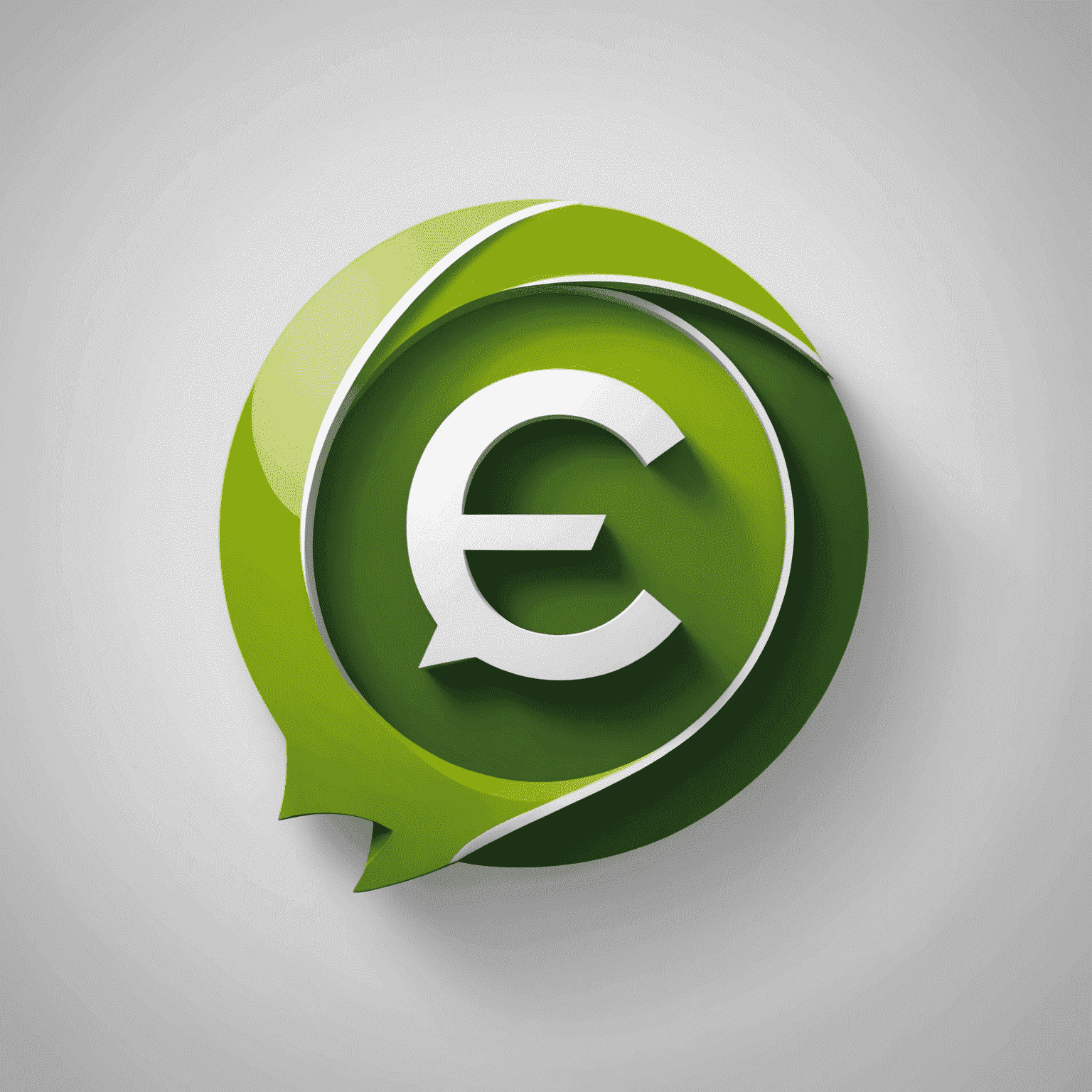 Etisalat logo with green and white colors, featuring a stylized letter 'e'