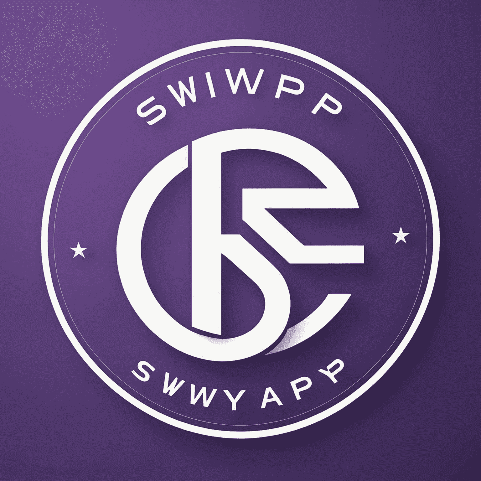 Swyp logo with purple and white colors, featuring a modern, stylized design